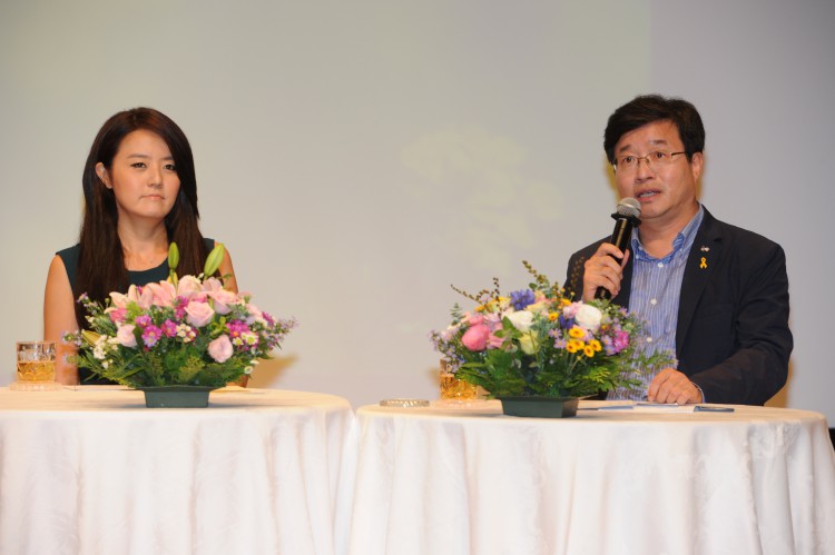 손미나, 염태영 시장