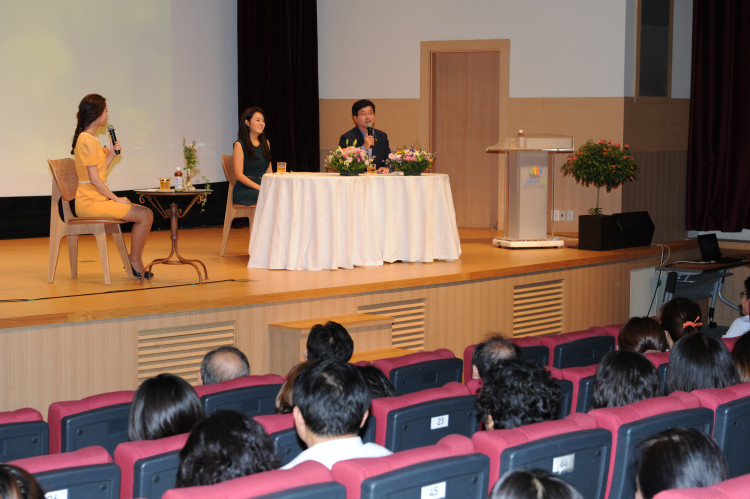 손미나, 염태영 시장