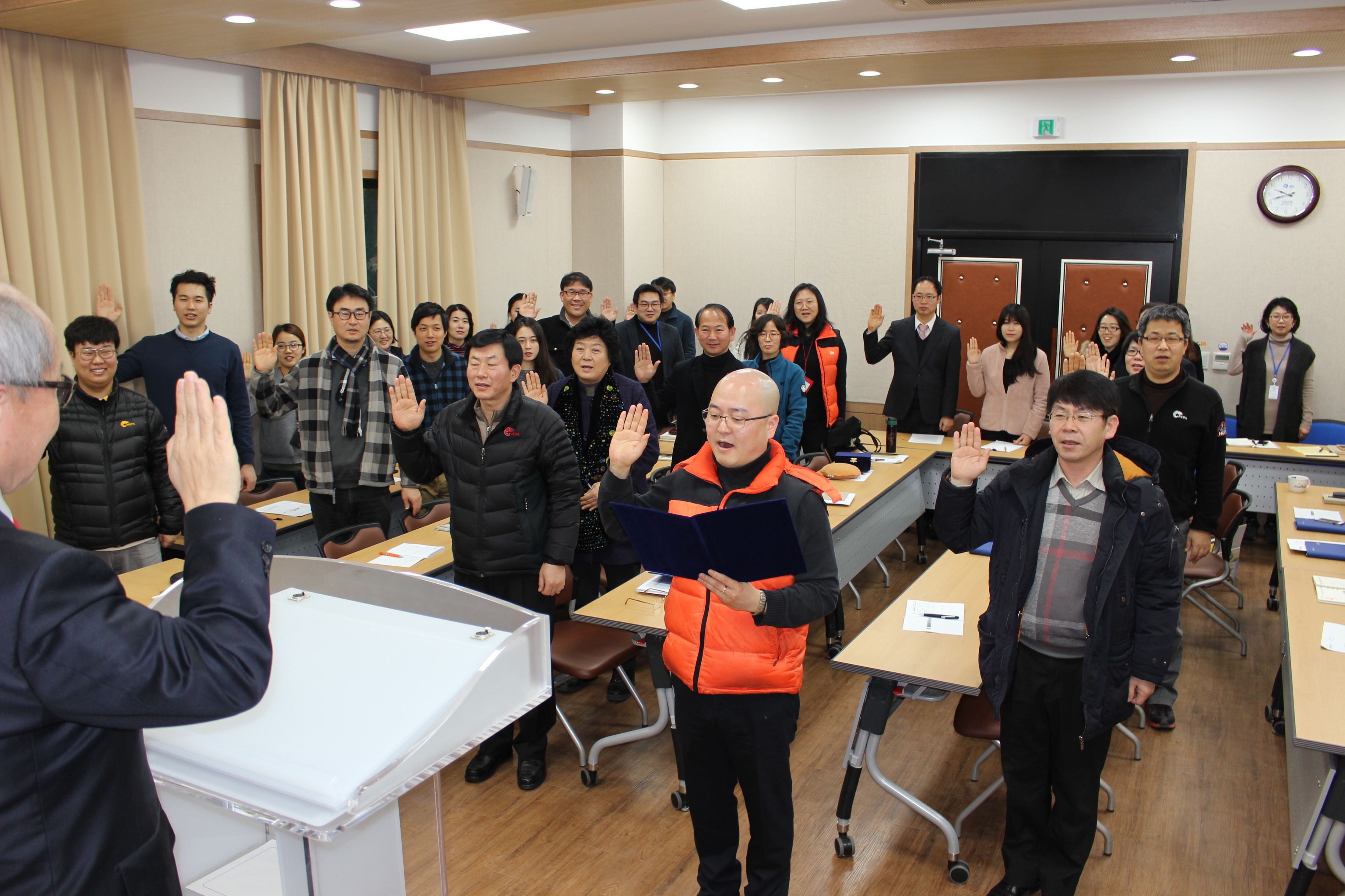 2015년도 수원시정연구원 청렴실천결의대회 선서문 낭독